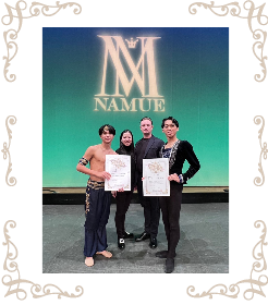 国際バレエコンクール第２位